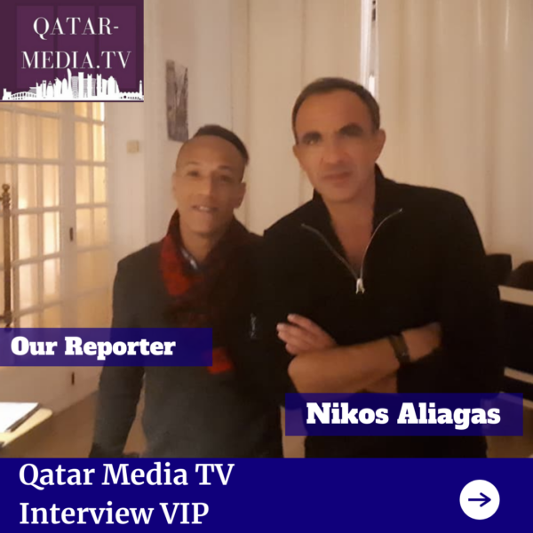 Qatar Media tv Nikos Aliagas