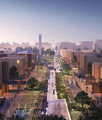 ROSHN live tree planting event Cityscape Riyadh