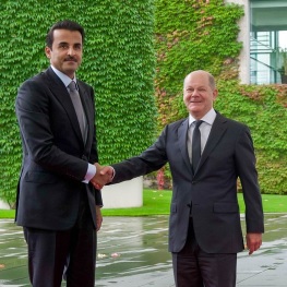 His Highness the Emir and the German…