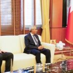 Royal Court Minister Receives Departing…