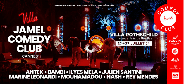 The 5th Edition of LA VILLA JAMEL COMEDY CLUB